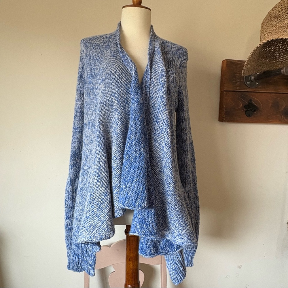 Anthropologie Moth Cardigan Blue S